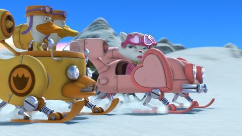 波鲁鲁冰雪大冒险动画片图片