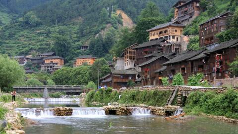 西江千户苗寨风光图片