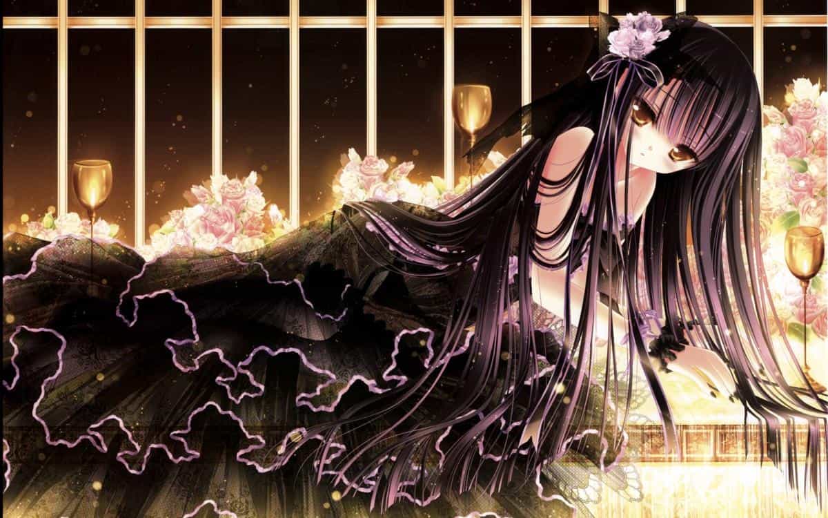 高清晰的动漫女孩图片