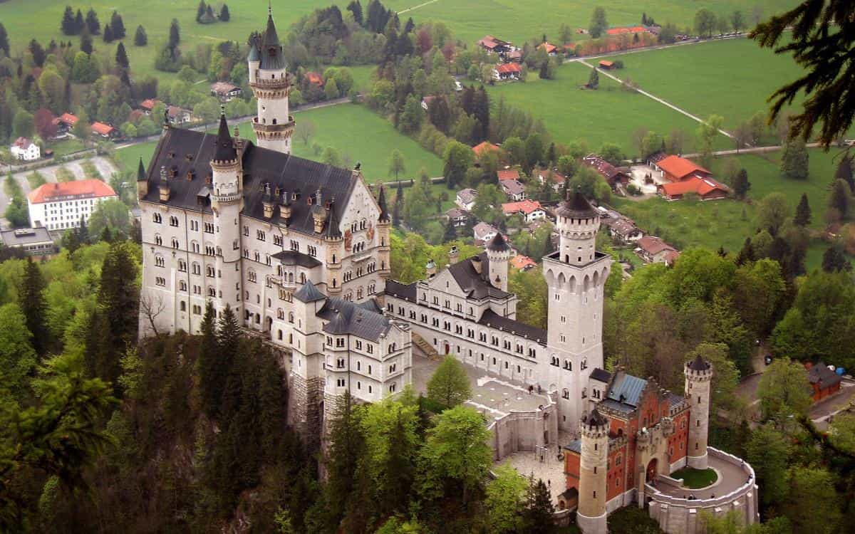 德国新天鹅城堡图片