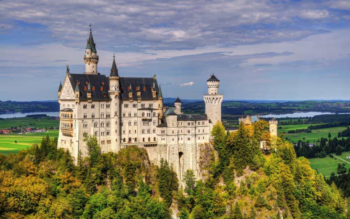 德国新天鹅城堡图片