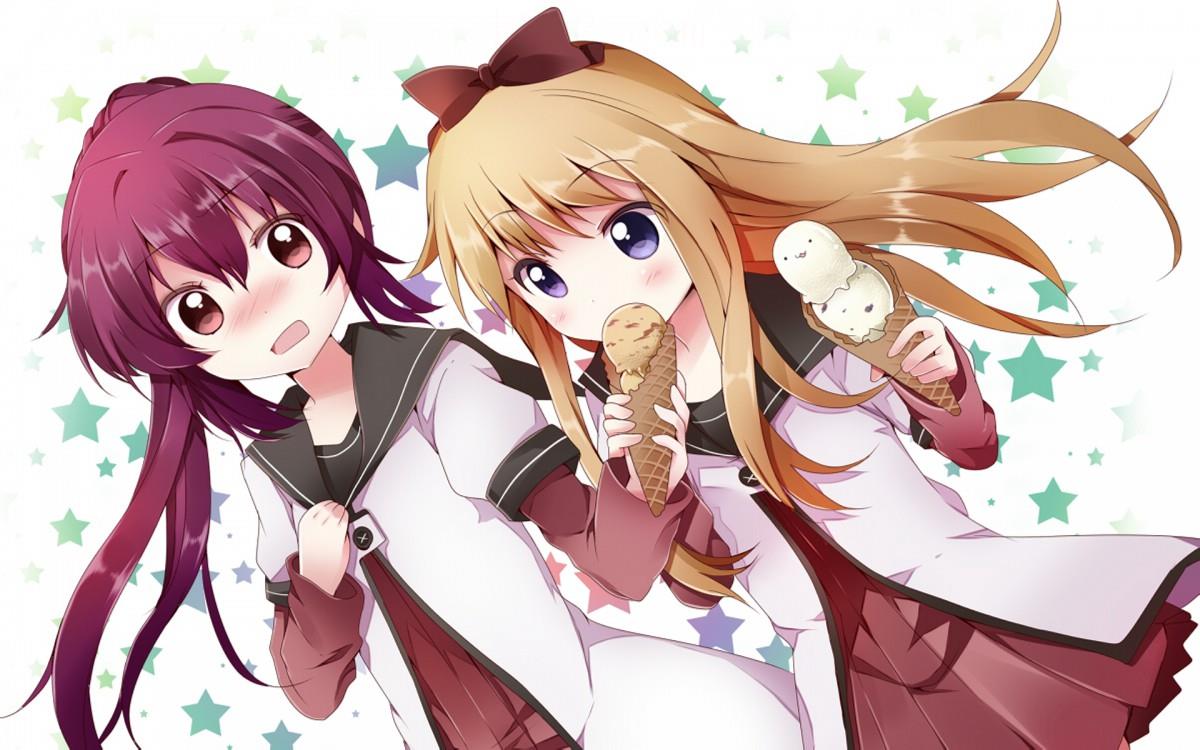 摇曳百合漫画美女图片