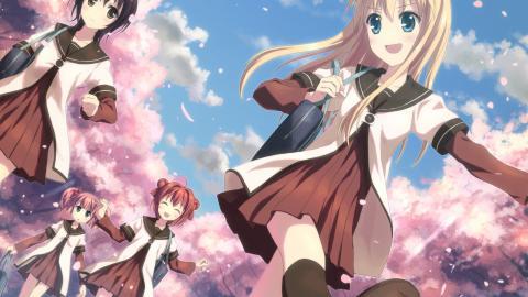 摇曳百合漫画美女图片