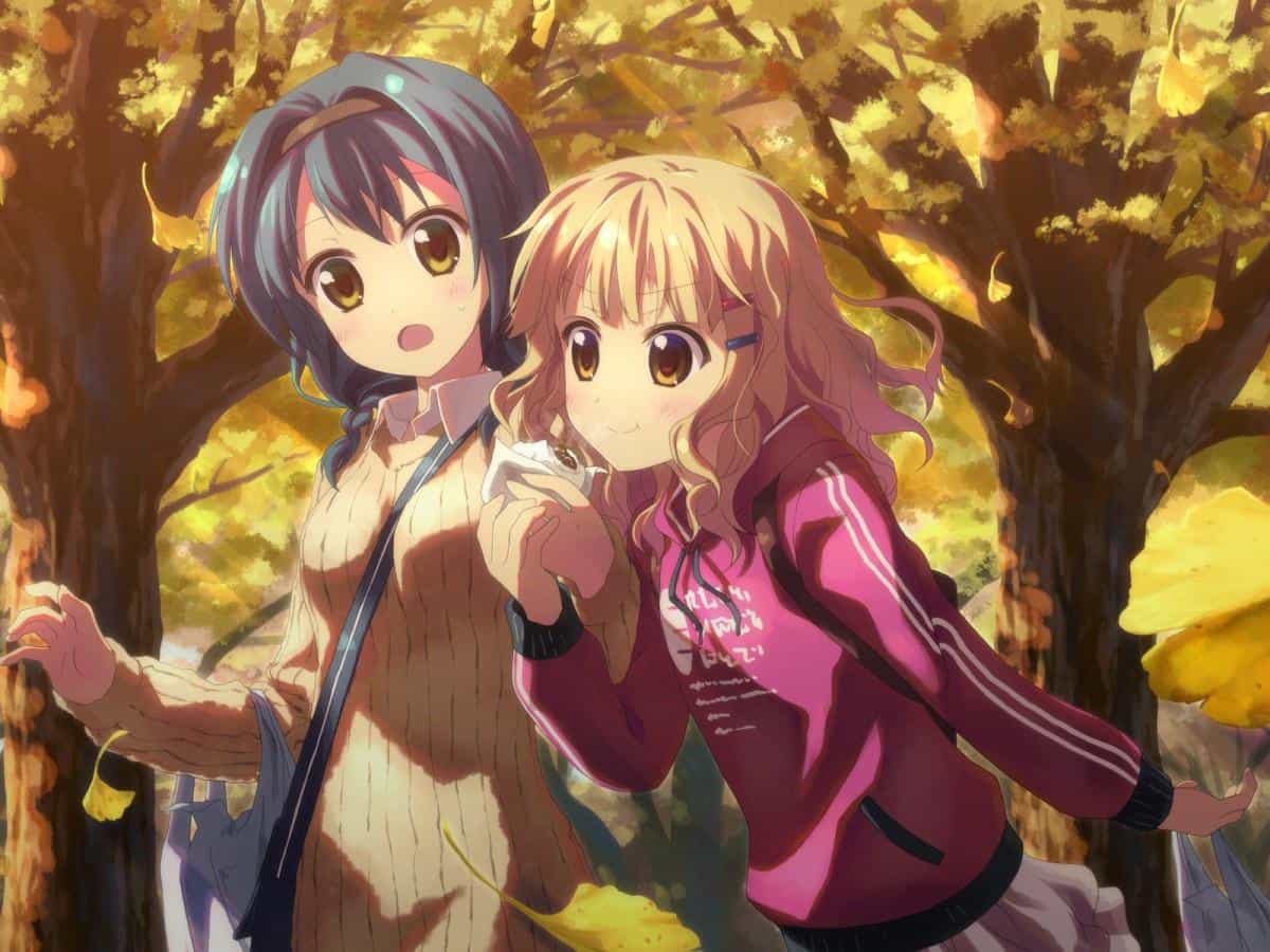 摇曳百合漫画美女图片