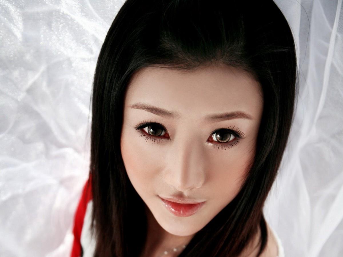 何雨檬美丽女孩图片