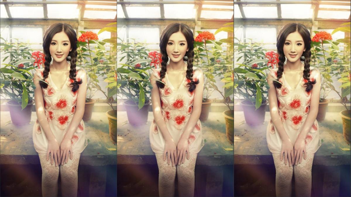 毛晓彤唯美图片