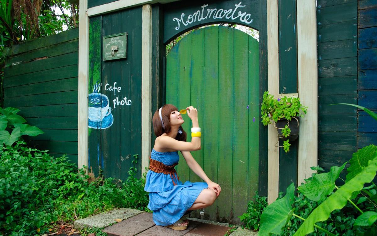 清纯可爱的果子妹妹图片