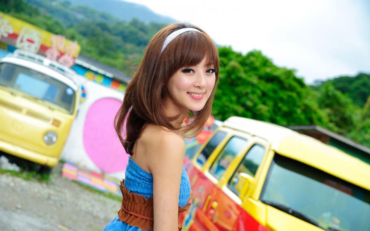 清纯可爱的果子妹妹图片