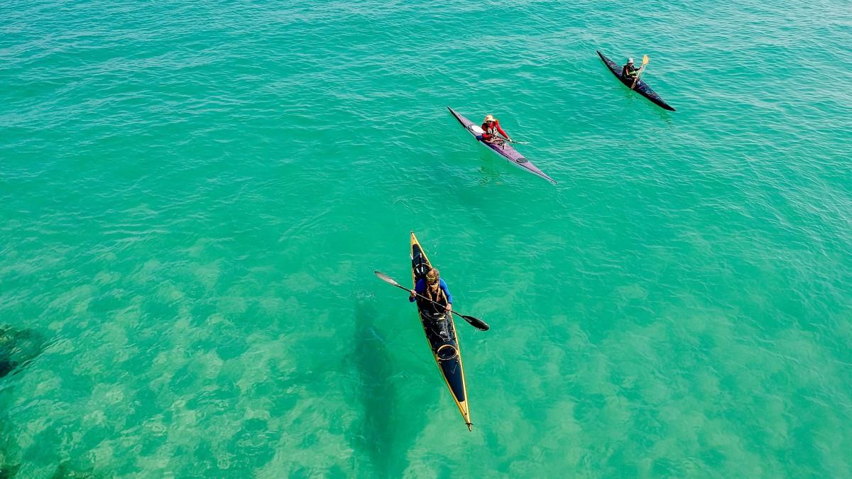 划皮艇运动图片