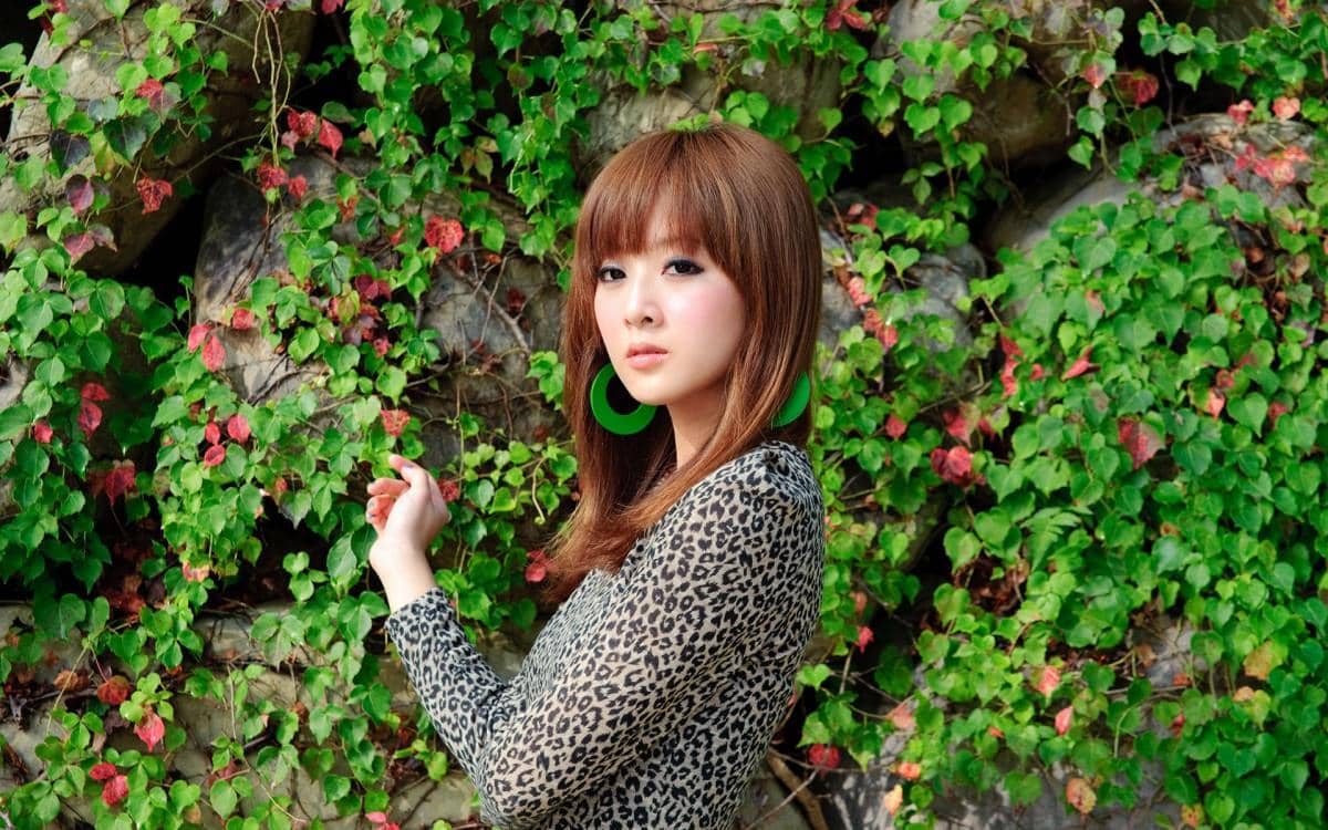 清纯可爱的果子妹妹图片