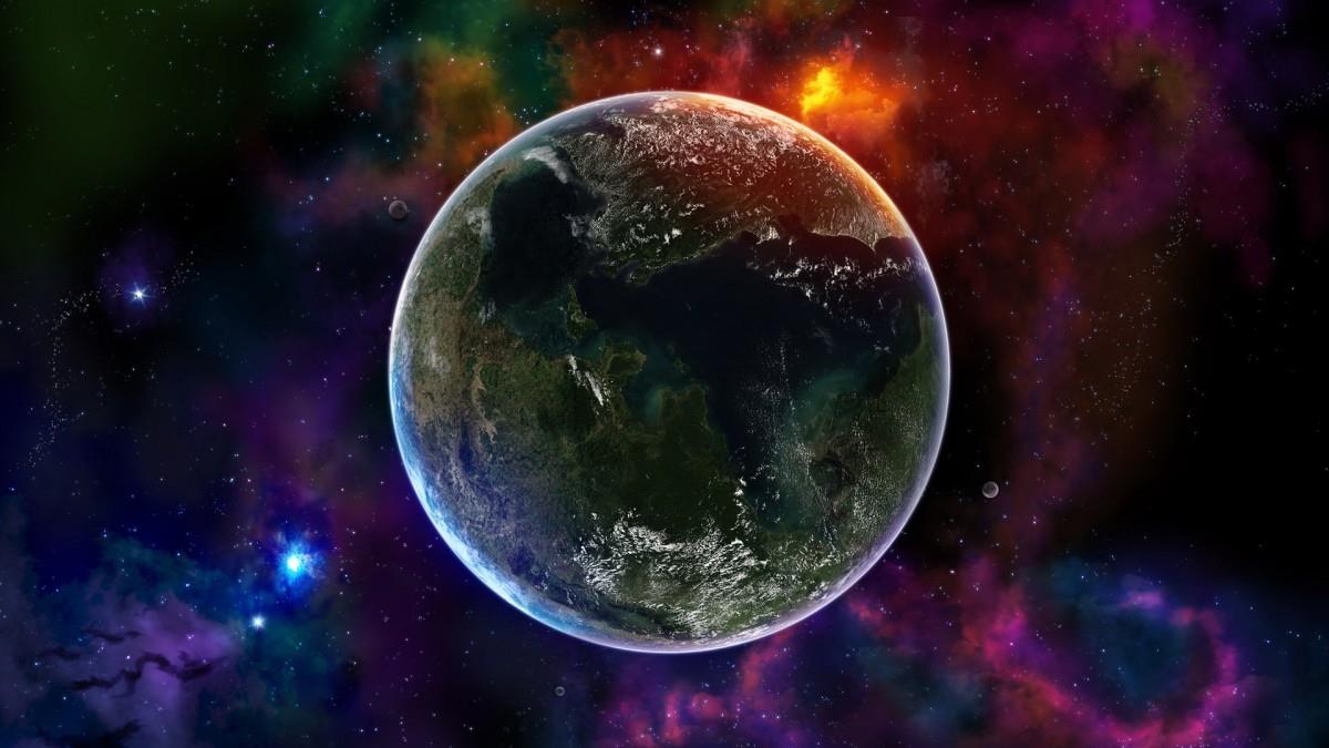 梦幻太空高清唯美图片