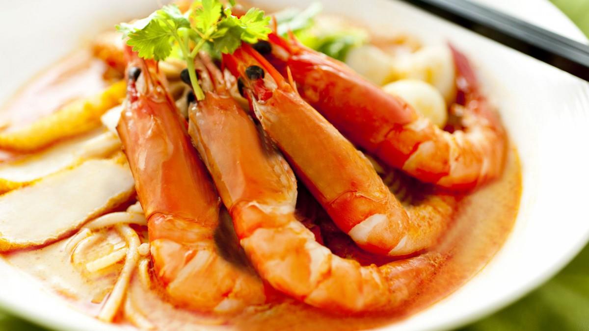 营养美食大虾图片