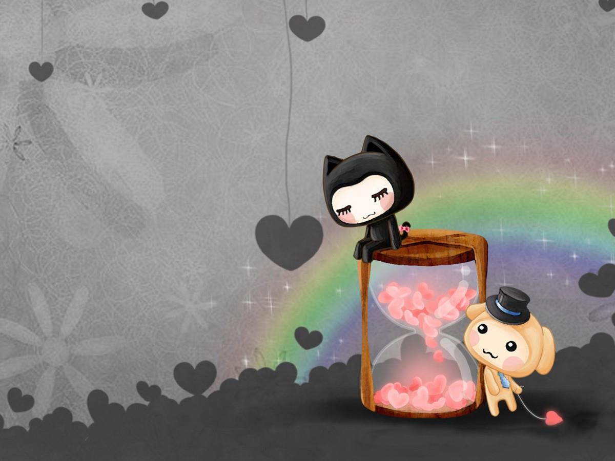 小左小右可爱图片