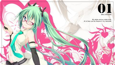 初音未来动漫美女主题图片