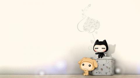 小左小右可爱图片