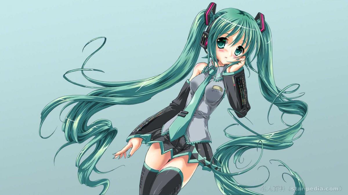 初音未来动漫美女主题图片