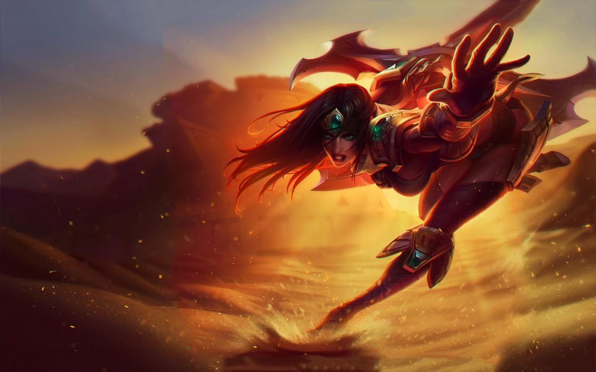 英雄联盟战争女神希维尔图片