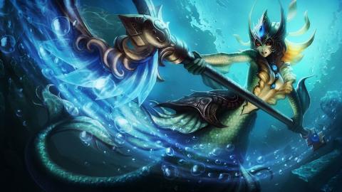 lol唤潮鲛姬娜美图片