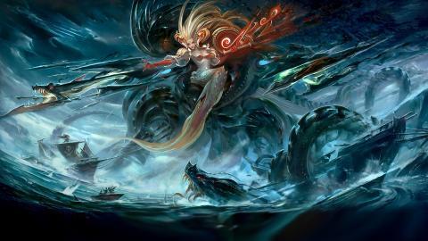 lol唤潮鲛姬娜美图片