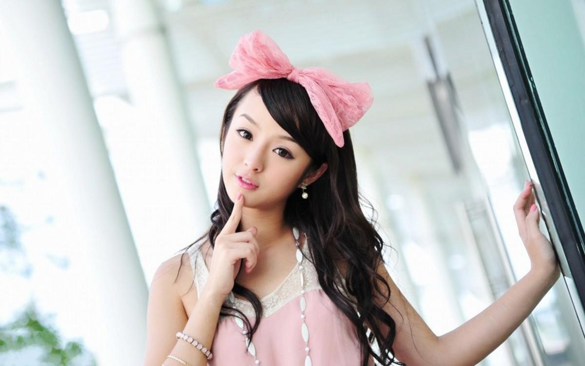 清纯如水的美女黄诗思图片