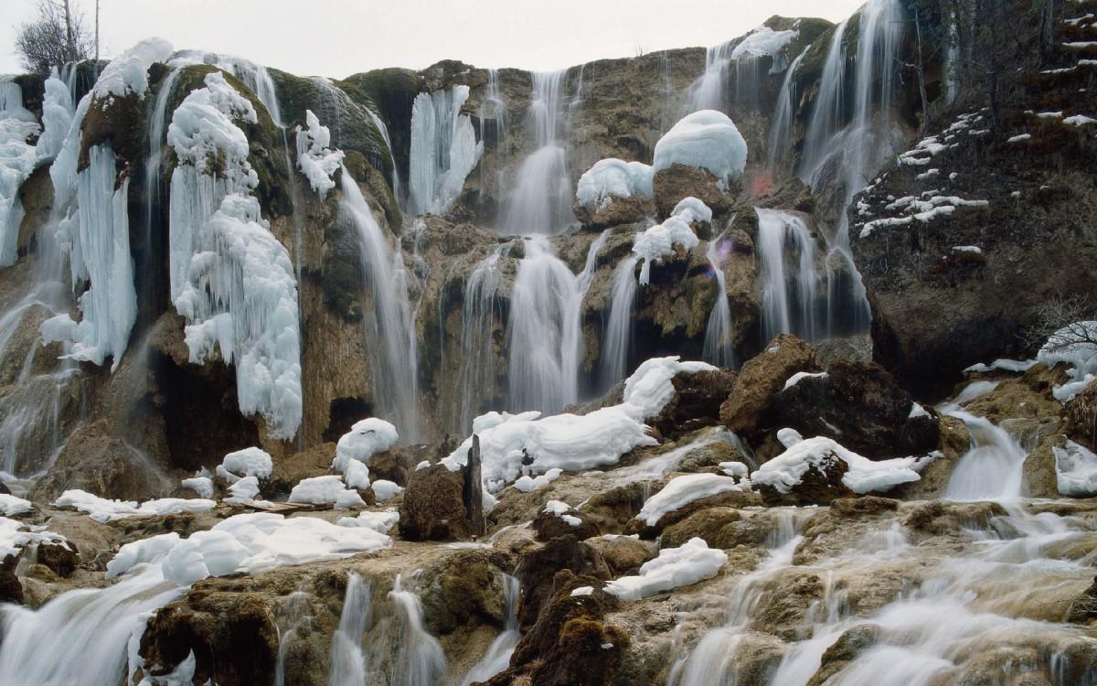 四川九寨沟自然风景图片