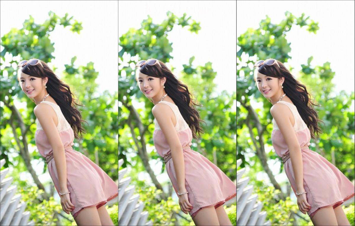 清纯如水的美女黄诗思图片