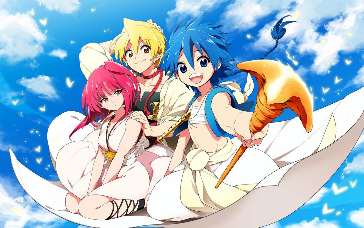 魔笛MAGI漫画图片