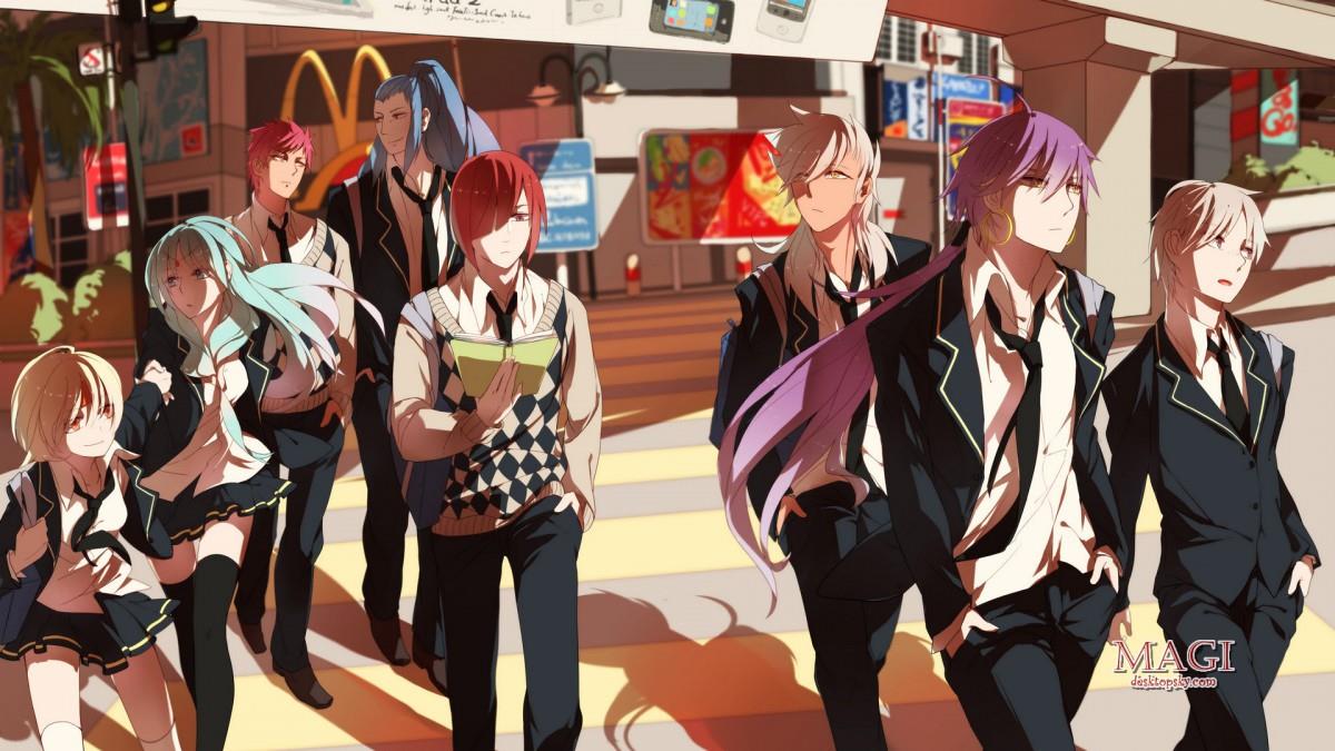 魔笛MAGI漫画图片