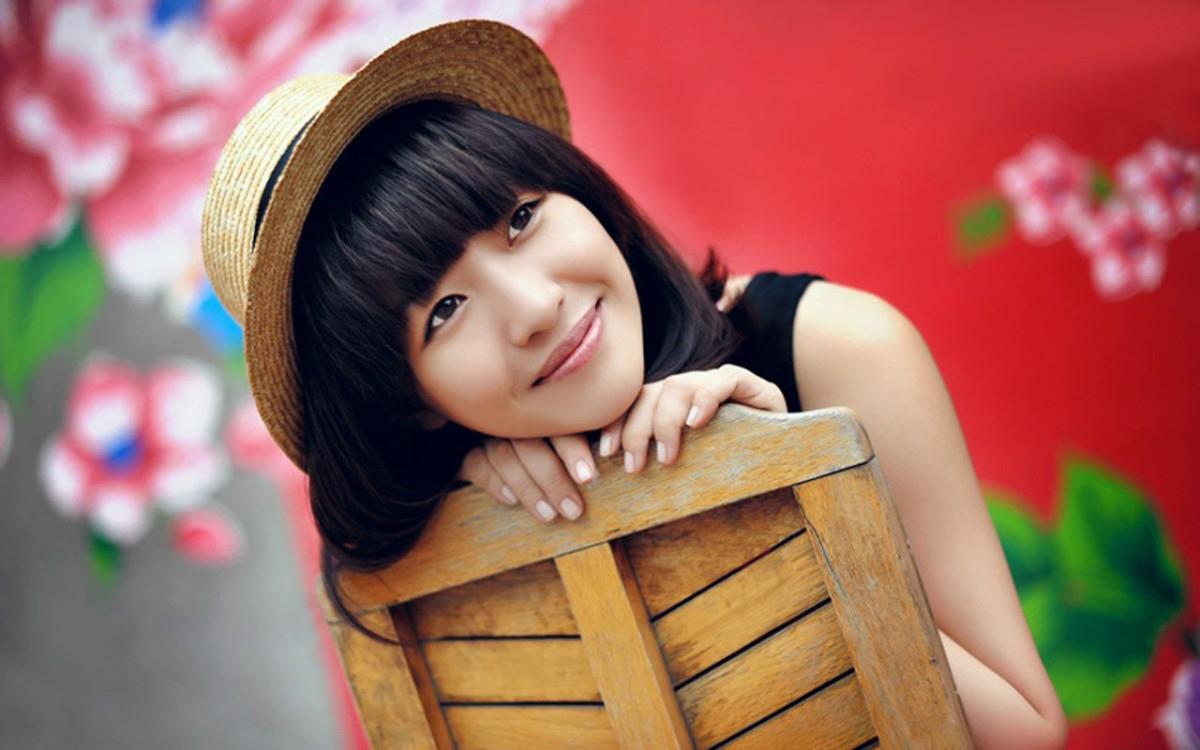 中戏小清新美女许薇图片