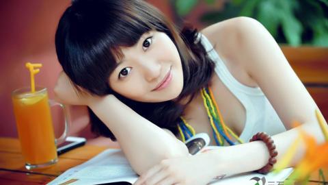 中戏小清新美女许薇图片