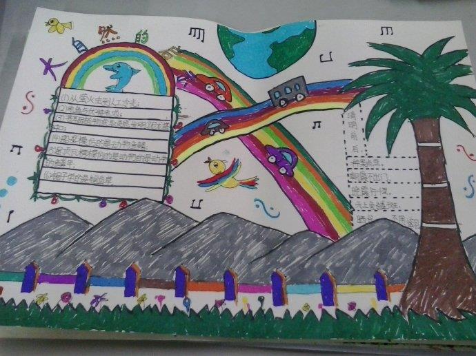 大自然的启示漂亮手抄报图片 11张大自然手抄报