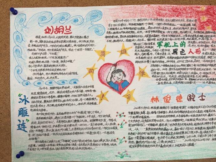 热爱祖国手抄报图片 14张爱祖国手抄报
