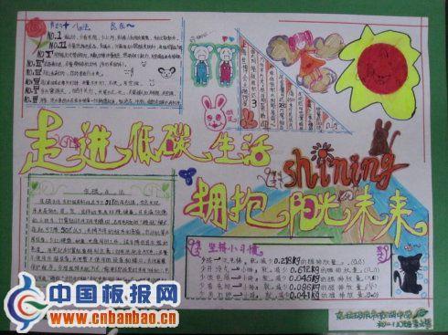 亲近自然低碳生活手抄报图片 11张大自然手抄报