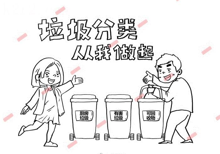 垃圾分类 从我做起手抄报图片 11张环保手抄报