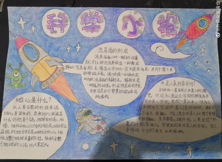 科学手抄报图片 12张科学科技手抄报