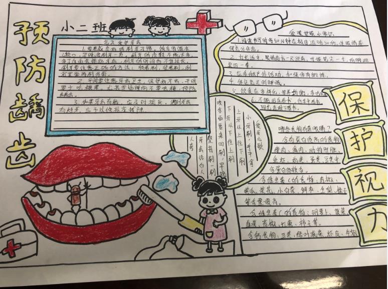 保护视力手抄报图片 16张爱眼护眼手抄报