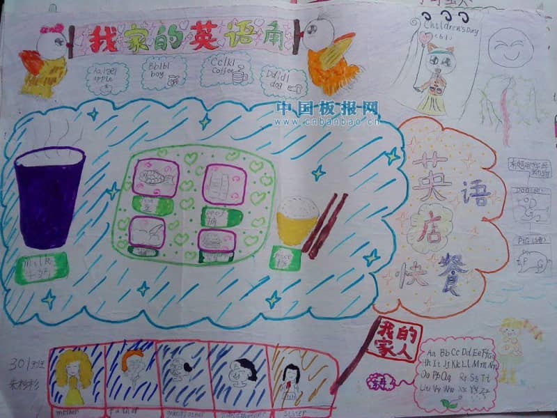 学习与成长手抄报 10张英语手抄报