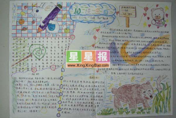 读书手抄报作品_阅读王 16张读书手抄报