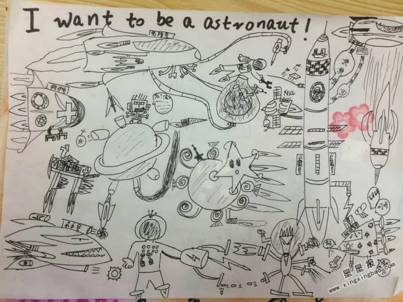 Iwanttobeaastvonaut英语手抄报图片 15张英语手抄报