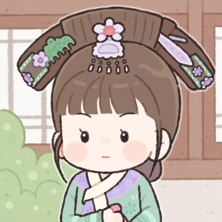 甄嬛传q版头像图片大全|超可爱的甄嬛传q版人物头像卡通 9张