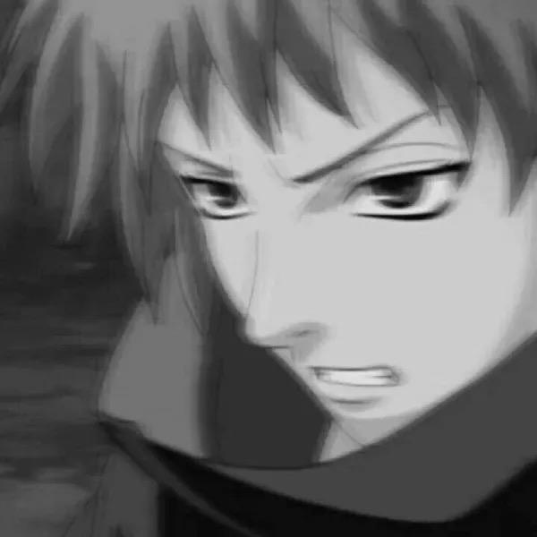 男生专用微信动漫黑白头像图片大全2022最火爆 8张