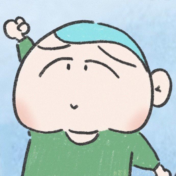 六人一系列群头像图片可爱卡通人物|6人群头像蜡笔小新手绘 6张