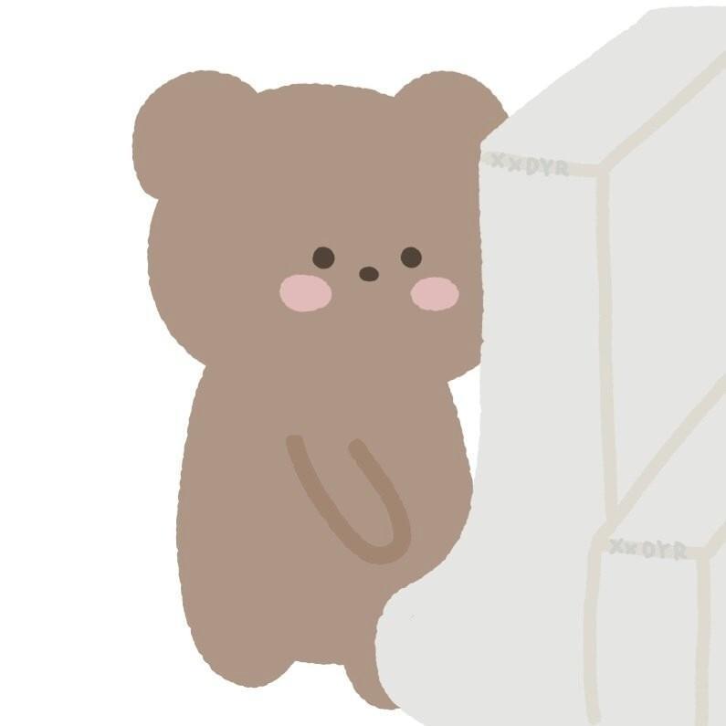 可爱小熊情侣头像一男一女 可爱小熊情侣头像图片动漫 20张