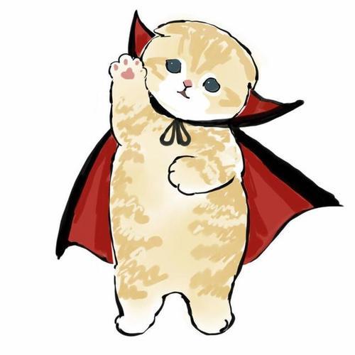 动漫猫猫头像图片可爱 动漫猫的头像图片大全 20张