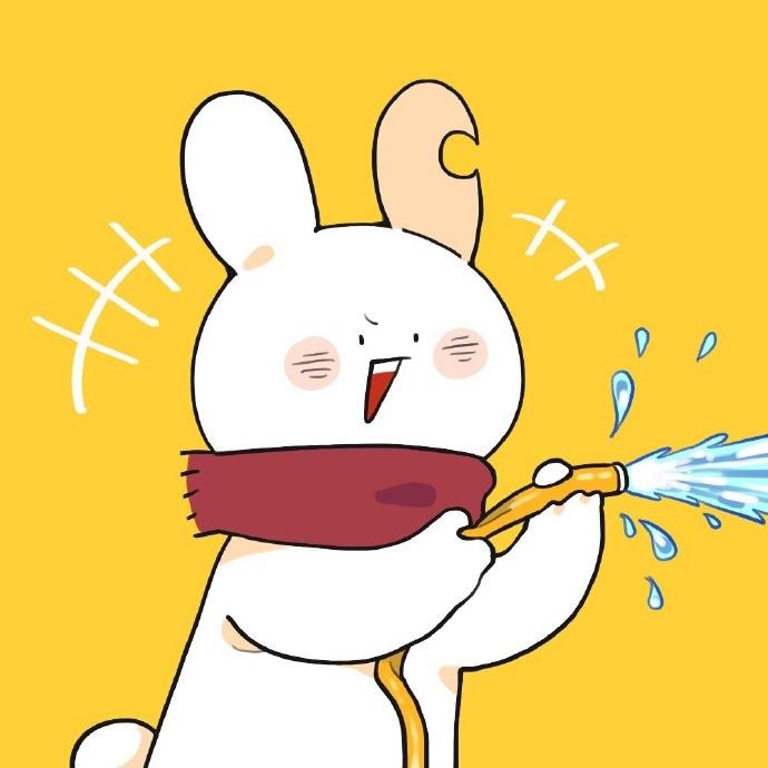 2023微信情侣头像图片|兔年可爱有趣的卡通情头 6张