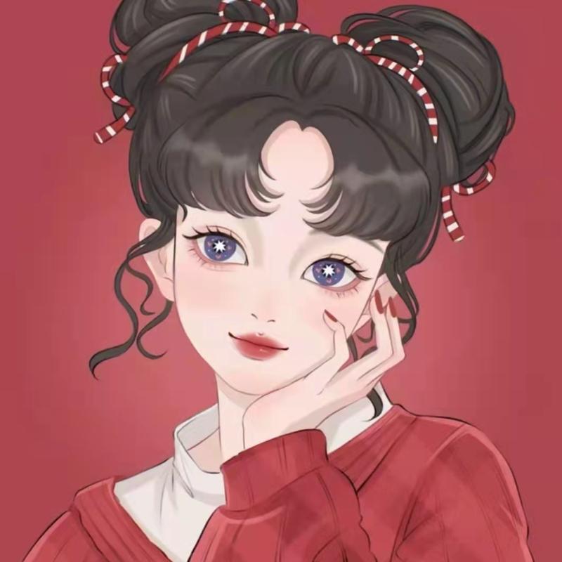 2023春节女生头像可爱 春节头像图片大全2023女 20张