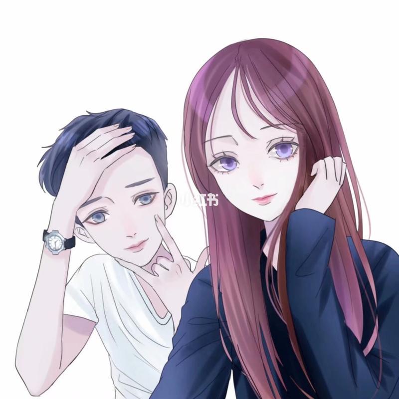 情侣头像绘画图片大全 情侣头像图片动漫 20张