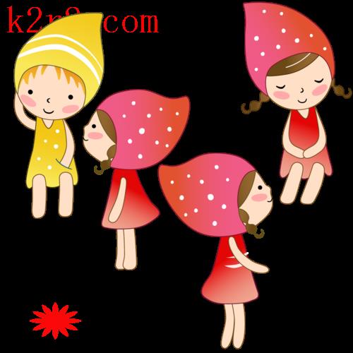 小女孩卡通头像图片可爱 小女孩卡通头像超萌可爱 20张