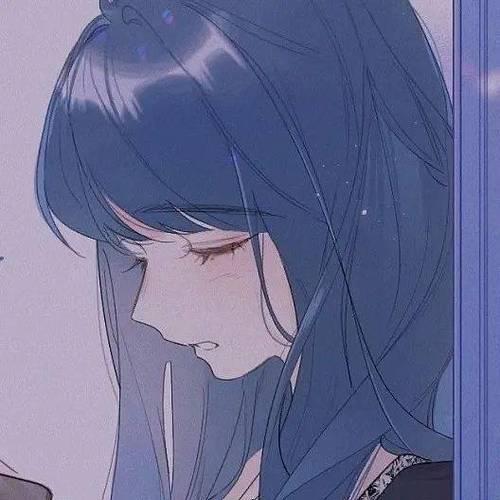 女生动漫头像蓝色 女生动漫图片头像可爱萌 20张