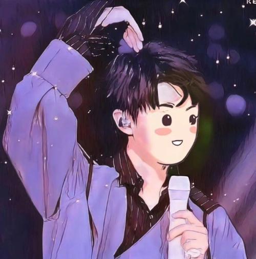 王俊凯卡通头像图片可爱 王俊凯卡通人物头像图片大全 20张